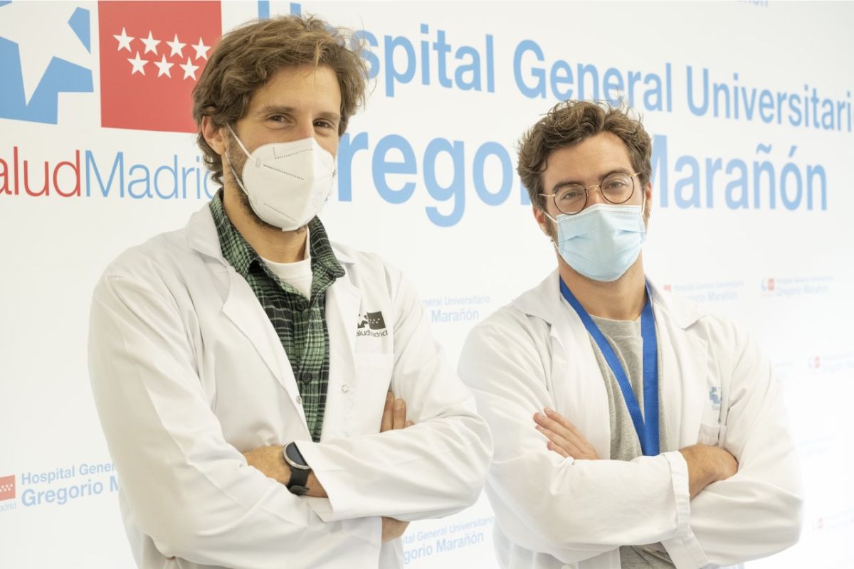 Javier González y Álvaro Andreu, autores de la investigación que publica 'Nature Communications'. FOTO: HGUGM.